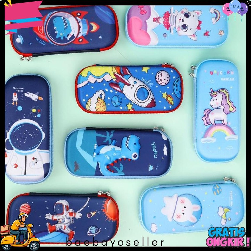 

Gratis Ongkir - S5626 Tempat Pensil 3D Model Terbaru / Kotak Pensil / Tempat Pensil Anak Sekolah 3D Bahan Eva Anti Air Diskon Setengah Harga