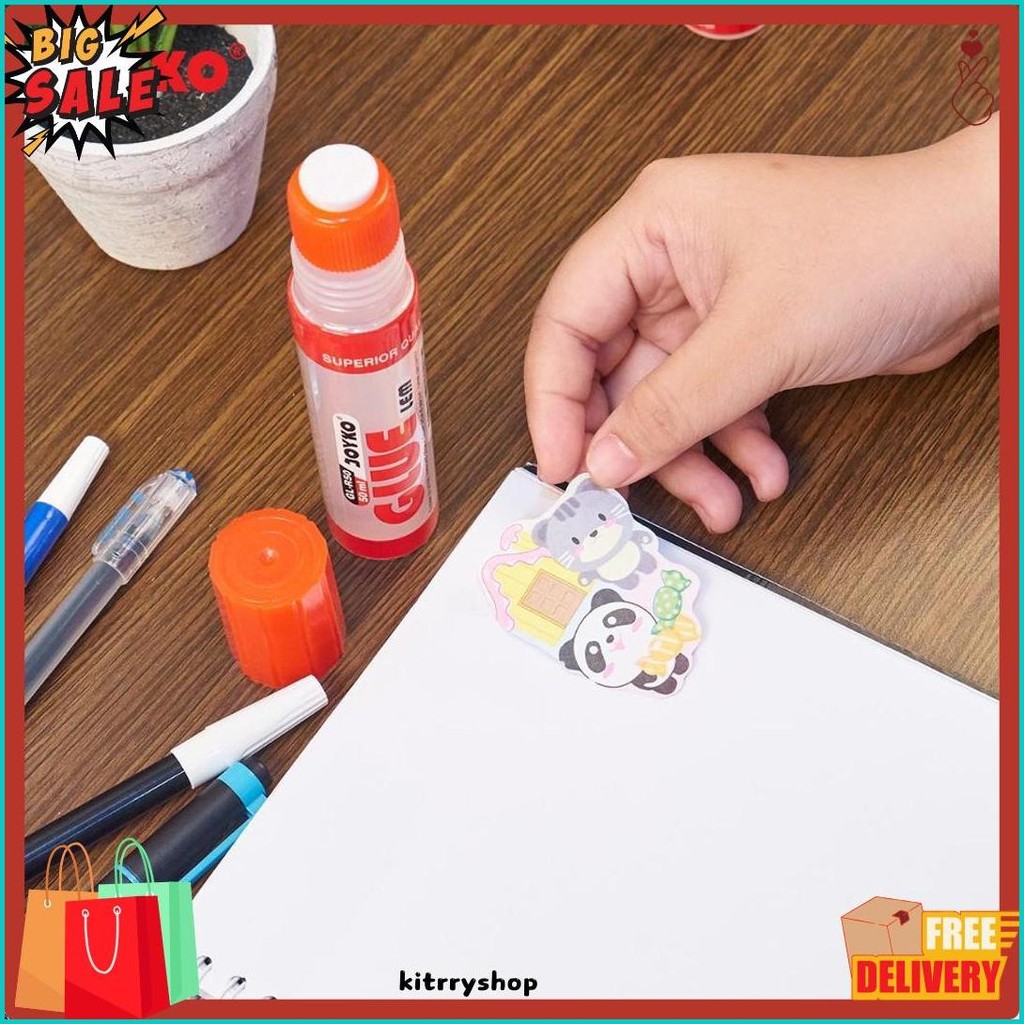 

Joyko Transparent Glue 50Ml Lem Cair Bening Joyko Prakarya Anak Gl-R50 Gl-A50 [12Pcs] Diskon