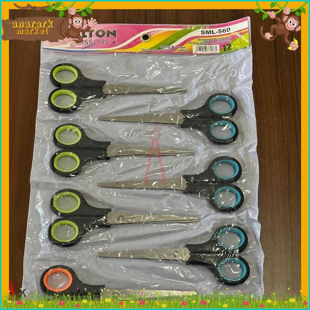 

Gunting (12Pcs) Renteng Milton Sml 560 Terlengkap Dan Termurah