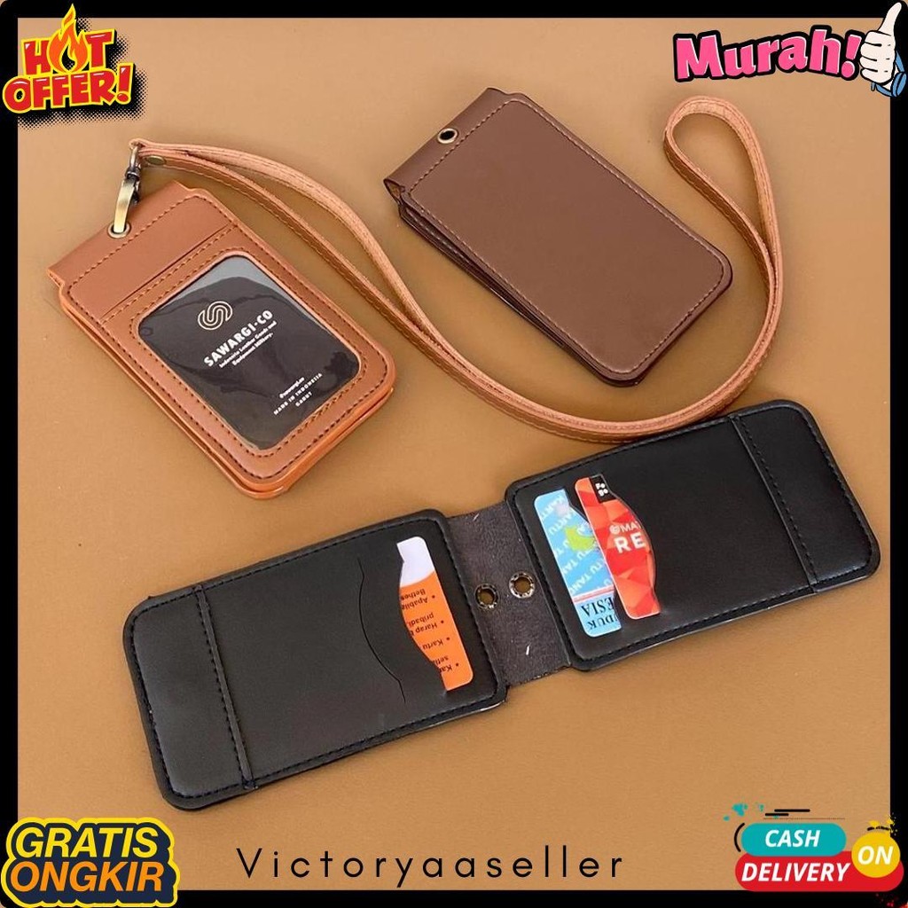 

Id Card Holder Kulit Magnet Flip 2 Sisi By Sawargico - Raski Diskon Setengah Harga