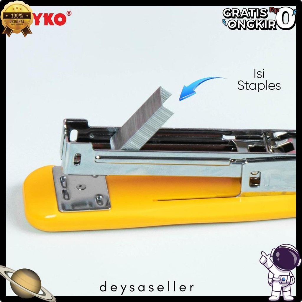 

Joyko Staples No.3 Isi Stepler Besar Hekter Joyko No.3-1M [20Pcs] Terlengkap Dan Termurah