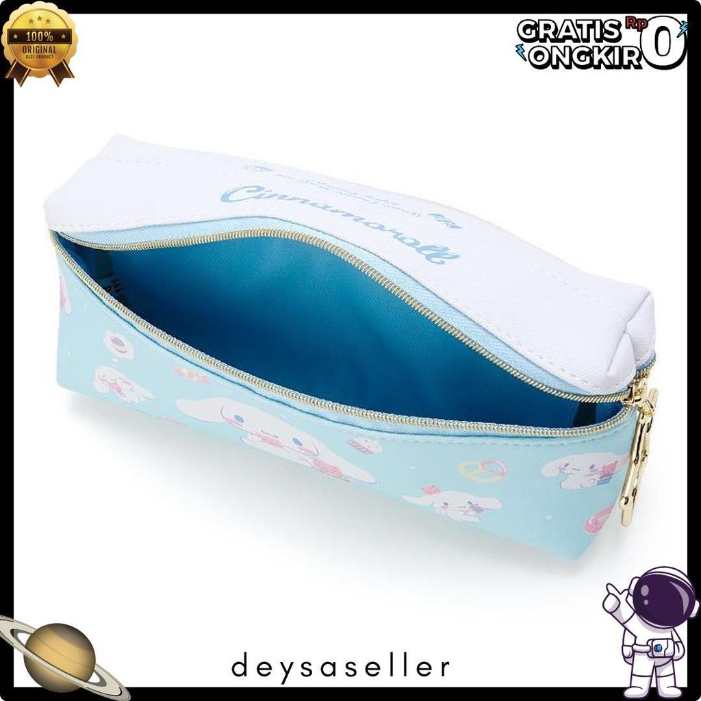 

Tempat Pensil Terbaru 2 Sisi / Kotak Pensil Sanrio Terbaru /Pencil Case Cinnamoroll Kueomi Melody 2 Sekat Diskon Setengah Harga