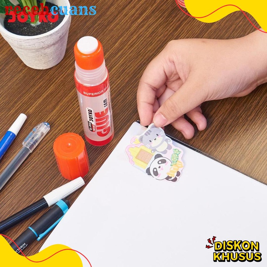 

Joyko Transparent Glue 50Ml Lem Cair Bening Joyko Prakarya Anak Gl-R50 Gl-A50 [12Pcs] Flash Sale! Diskon Hingga 70%
