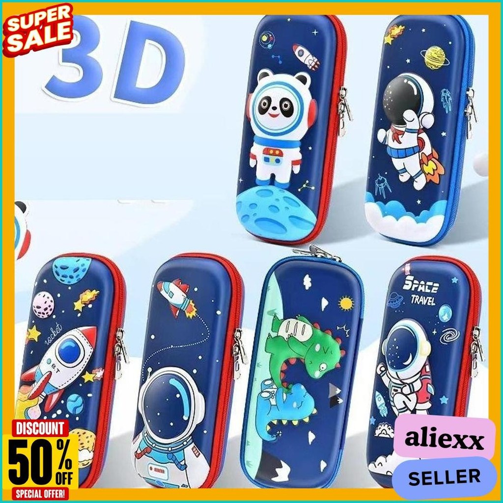 

Kotak Pensil Anak Tempat Alat Tulis 3D Timbul 3 Tiga Dimensi Anti Air Bahan Eva Gmall Gm-St0528 Terlaris! Produk Ini Banyak Dicari