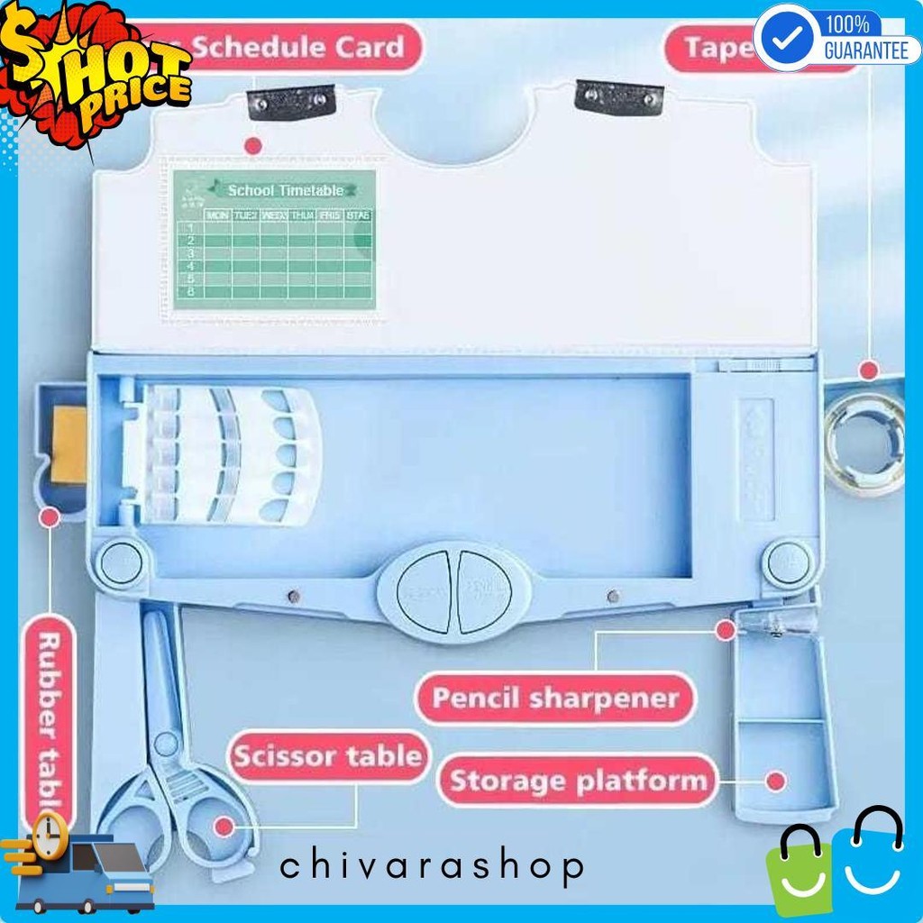 

( Mia ) K001 Kotak Pensil Multifungsi Motif Kartun Untuk Laki Laki Perempuan / Pencil Case Karakter Lucu / Tempat Pensil Serbaguna Anak Sekolah Diskon