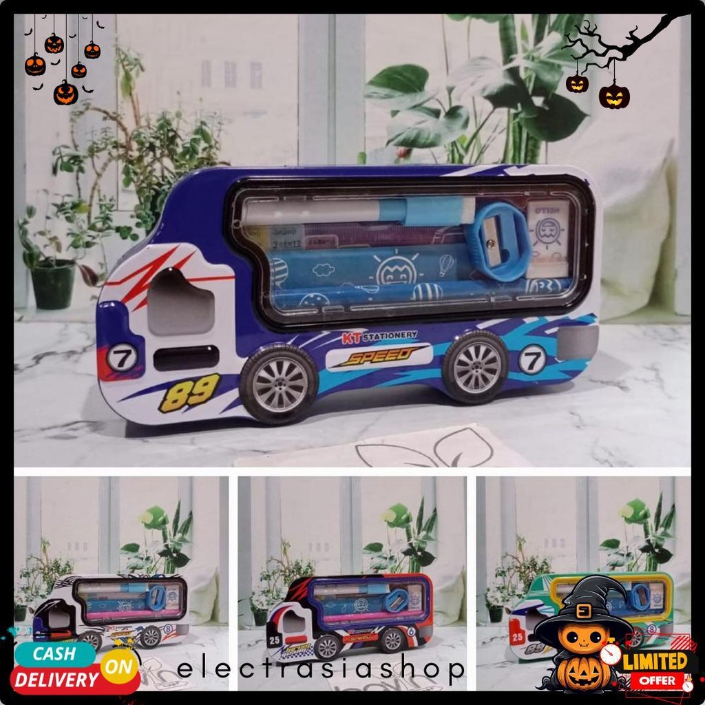 

Kotak Pensil Bahan Kaleng Model Truk Besar Pencil Case Tempat Pensil Terlengkap Dan Termurah