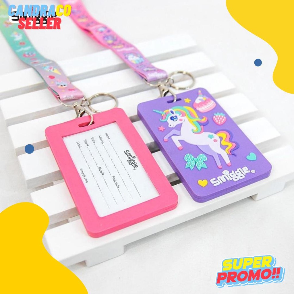 

Smiggle Bag Tag Card Holder Dengan Tali Lanyard Flash Sale! Diskon Hingga 70%