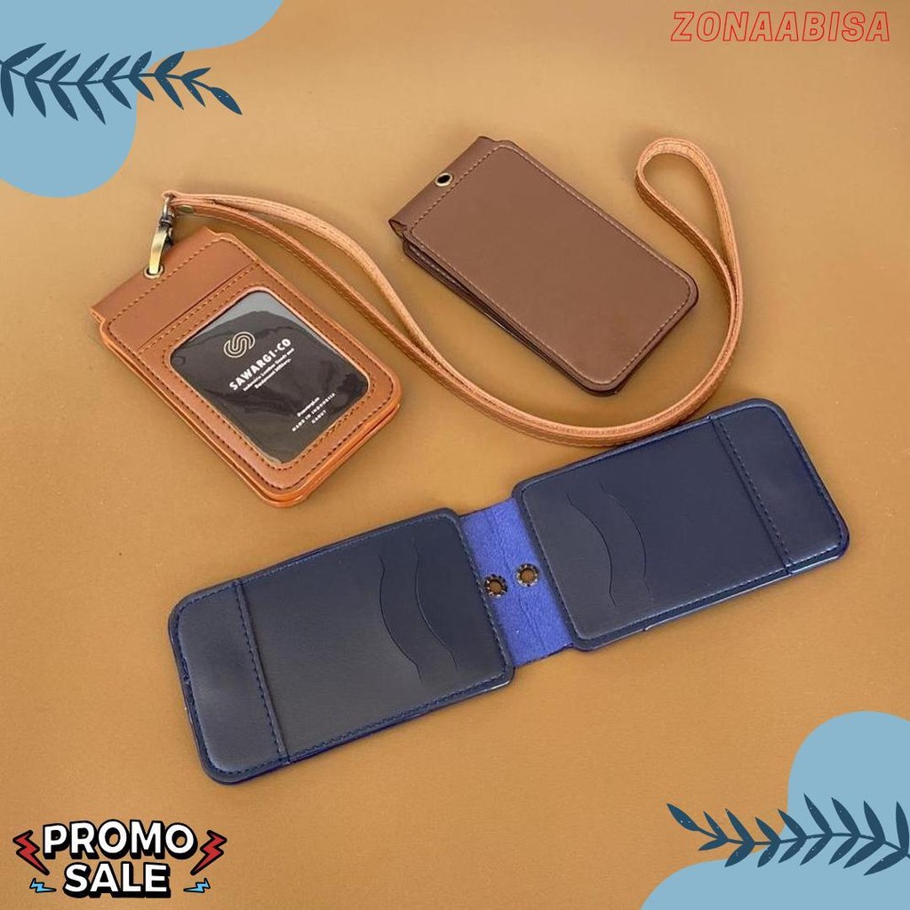 

Id Card Holder Kulit Magnet Flip 2 Sisi By Sawargico - Raski Terlengkap Dan Termurah