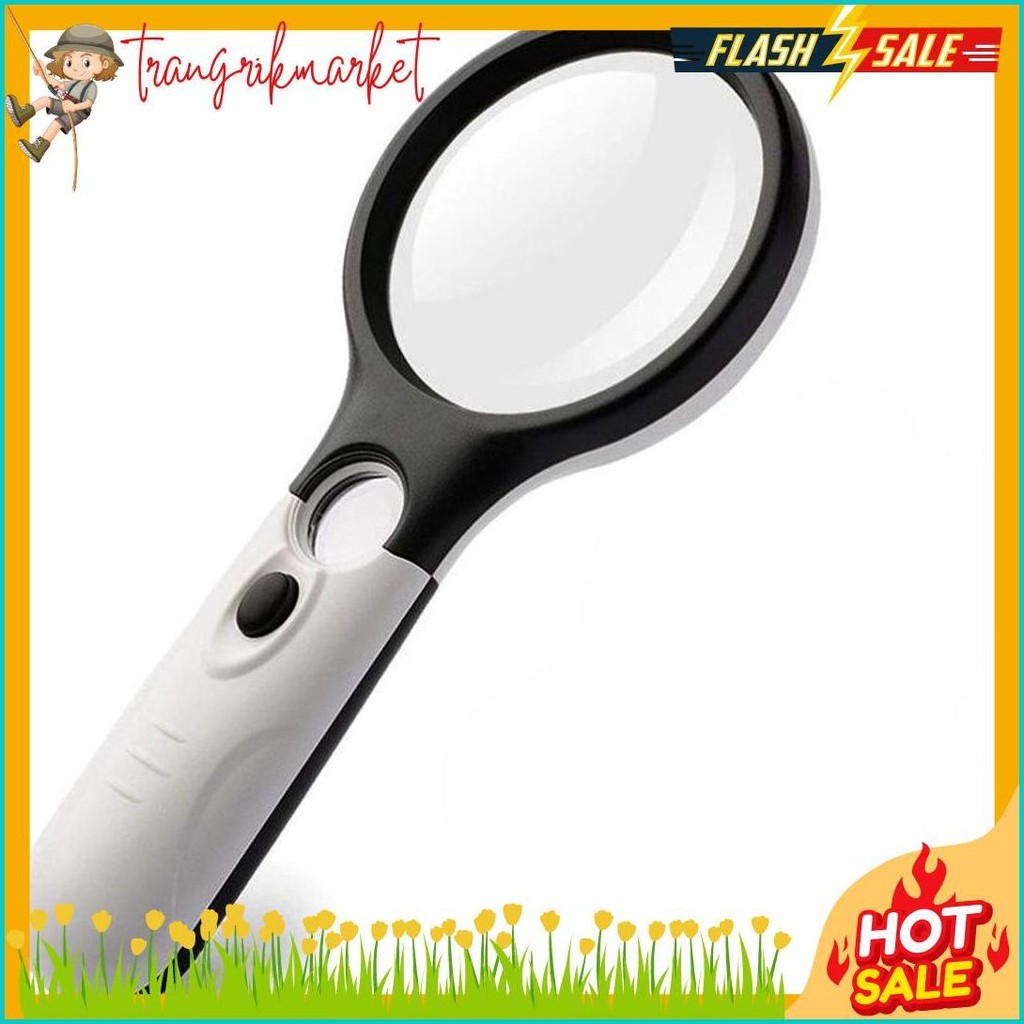 

2 In1 Lampu Kaca Pembesar Led Membaca Magnifying Glass Dengan Lampu Terlengkap Dan Termurah