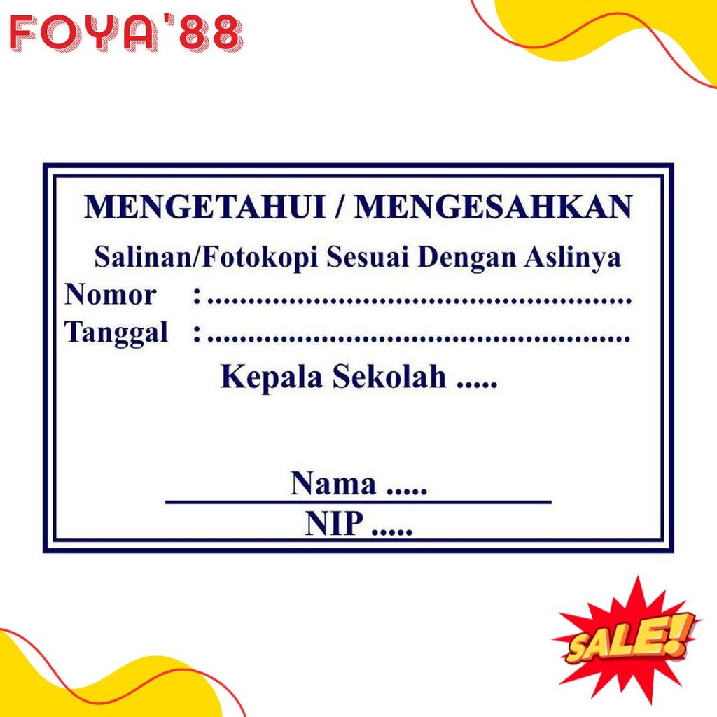 

Stempel Legalisir Atau Size Besar Terlengkap Dan Termurah