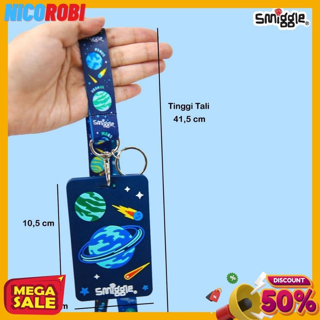 

Smiggle Bag Tag Card Holder Dengan Tali Lanyard Flash Sale! Diskon Hingga 70%