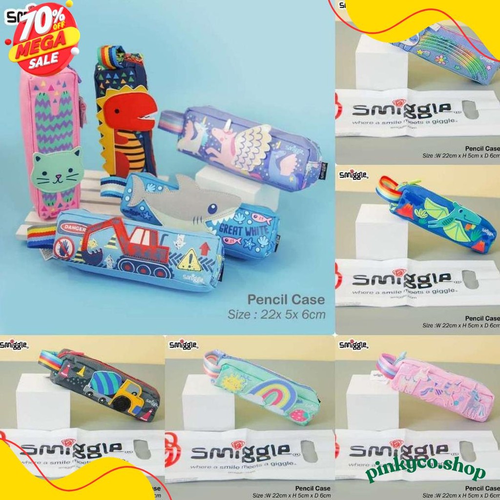 

Pencil Case Kotak Pensil Smiggle 1 Zipper Karakter Terlengkap Dan Termurah