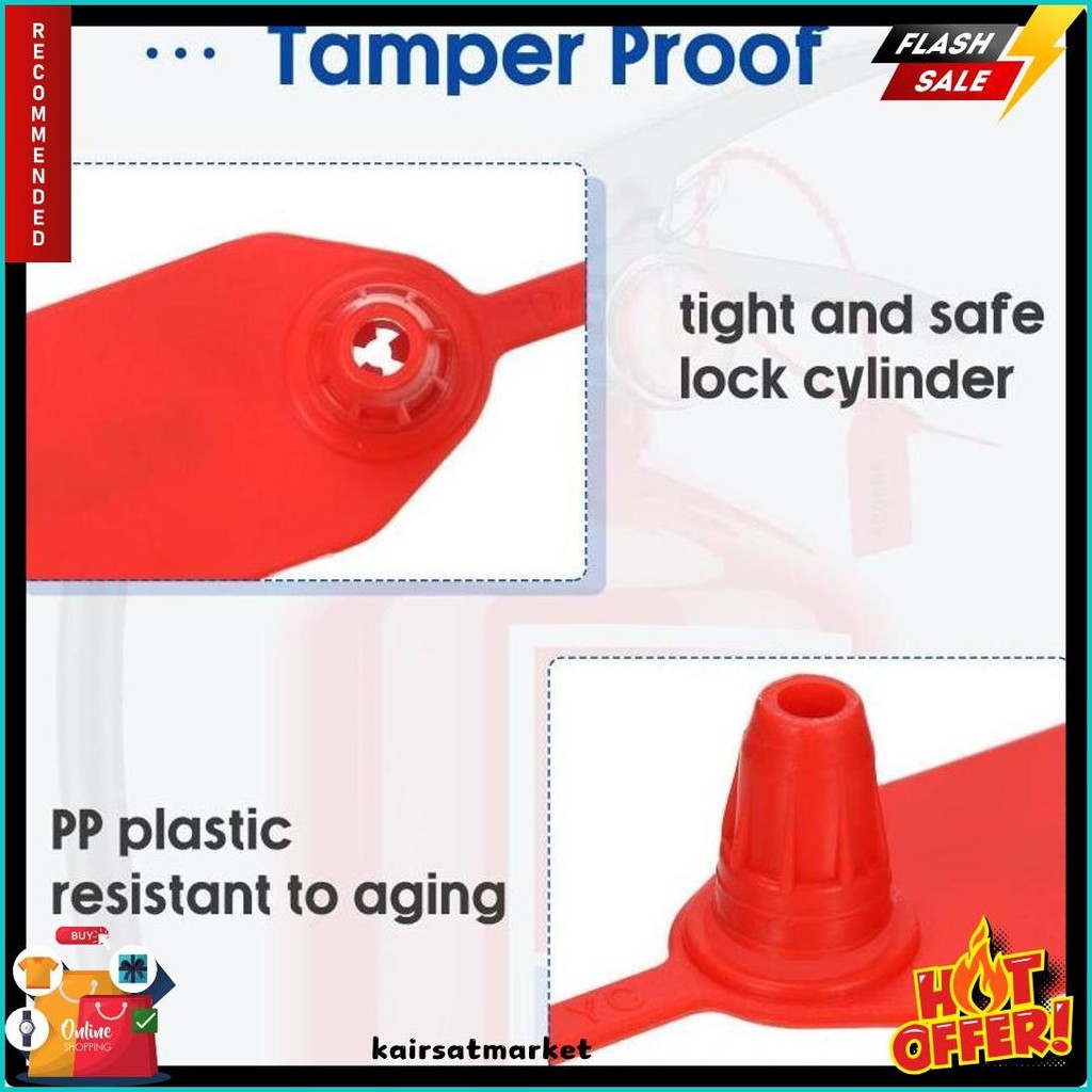 

100Pcs Security Seal 25Cm Segel Koper Segel Locis Security Seal Locis Satu Kunci Terlengkap Dan Termurah