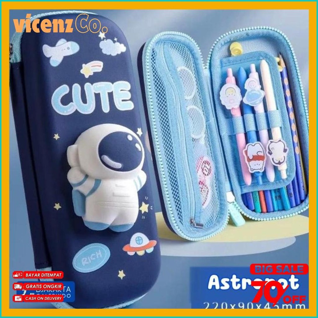 

Kotak Pensil 3D Squishy Tempat Pensil Hardcase Waterproof Pencil Case Anak Lucu 2 Tingkat 2 Lapis Terlaris! Produk Ini Banyak Dicari