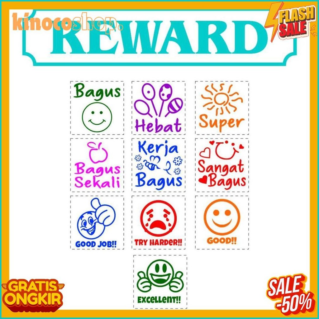 

Stempel Nilai Guru / Penilaian / Koreksi / Checked / Reward Siswa Murid Sekolah Terlengkap Dan Termurah