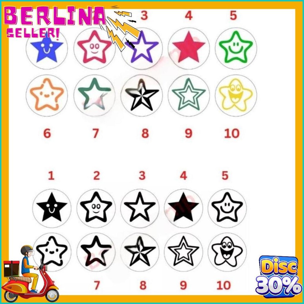 

Stempel Flash Reward Bintang 1 Diskon Setengah Harga