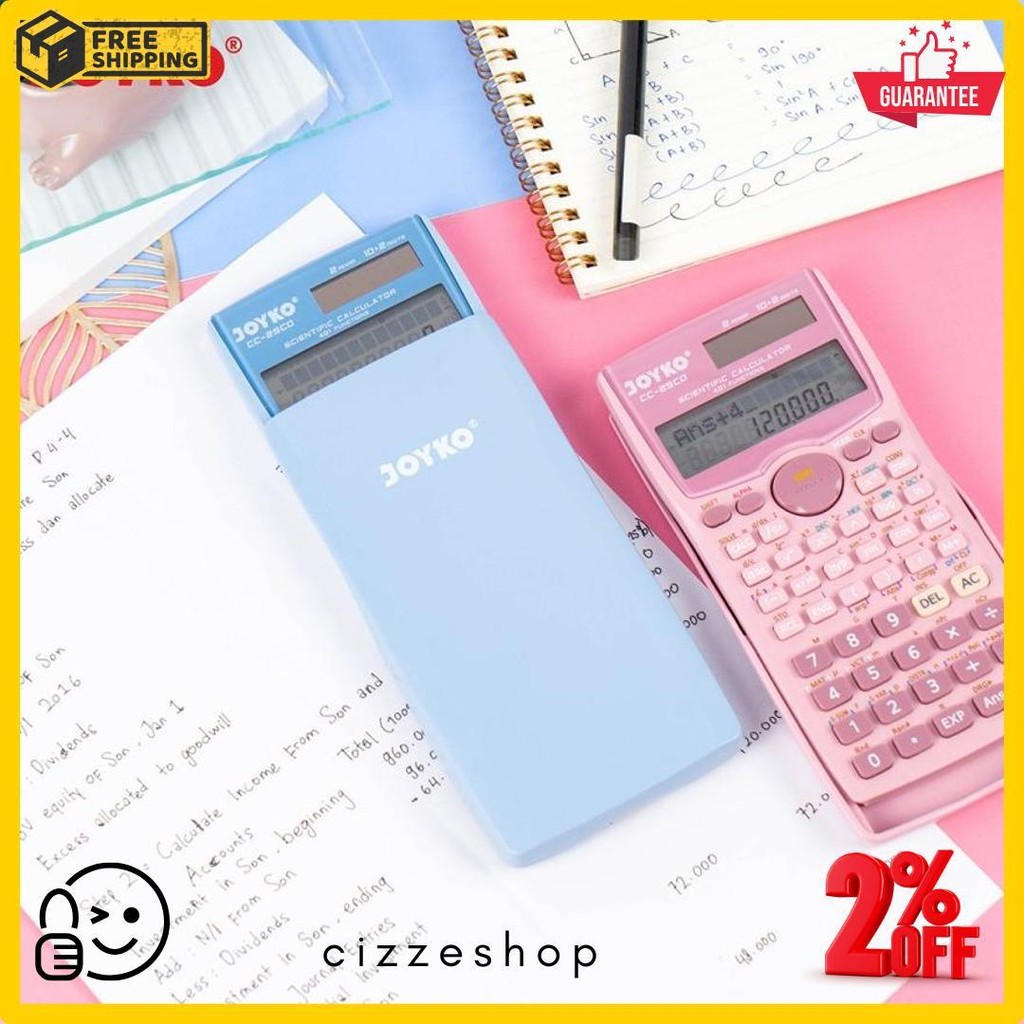 

Joyko Cc-25Co ~ Kalkulator Sekolah Scientific Calculator Color Cc25Co Kuliah Terlaris! Produk Ini Banyak Dicari