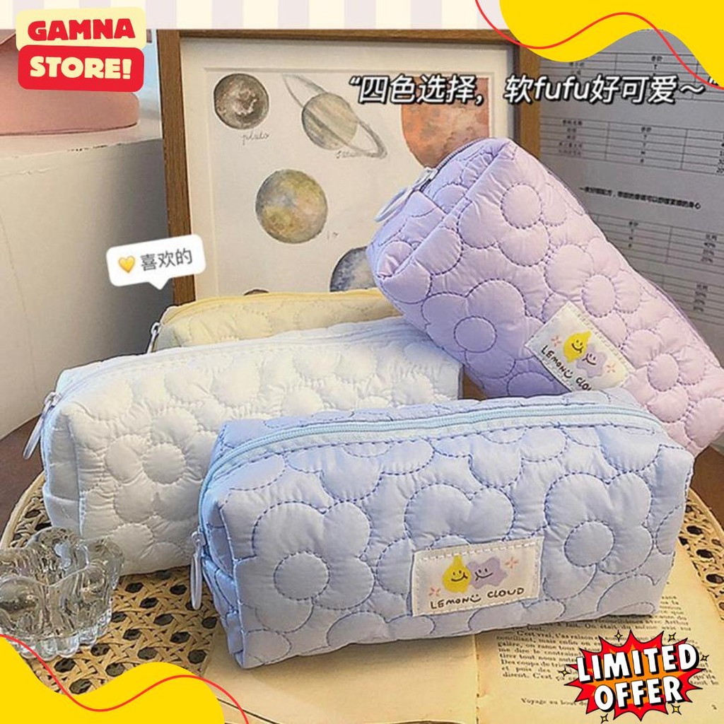 

Kensho Kotak Pensil Sleting Motif Bunga Flower Handle Pastel Bahan Parasut Korea / Pouch Makeup Aesthetic / Tas Aksesoris Wanita Lucu Import / Zipper / Flowers Diskon