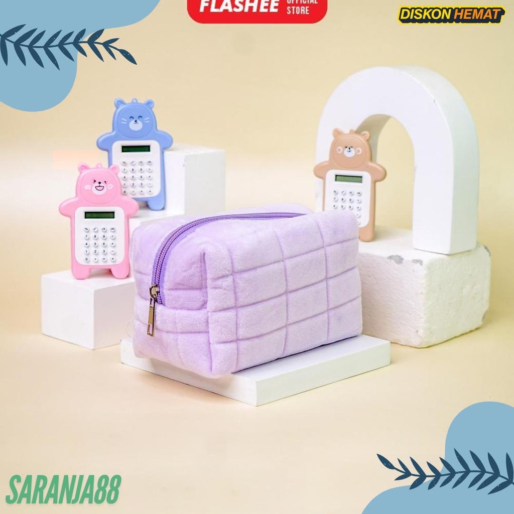 

Flashee Kotak Pensil Aesthetic Korea Bulu Lucu Cloudy Pencil Bag Large Tempat Pensil Sekolah Flashee Muji Style Muat Banyak Kapasitas Besar Multifungsi Terlaris! Produk Ini Banyak Dicari