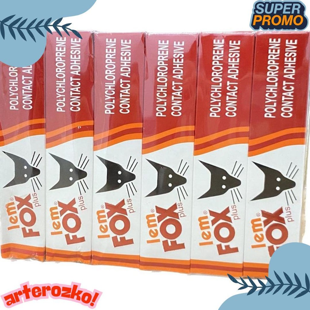 

Lem Fox Plus Tube 20G Original (1 Lusin) / Grosir/Ecer - Kulakan Online Terlaris! Produk Ini Banyak Dicari