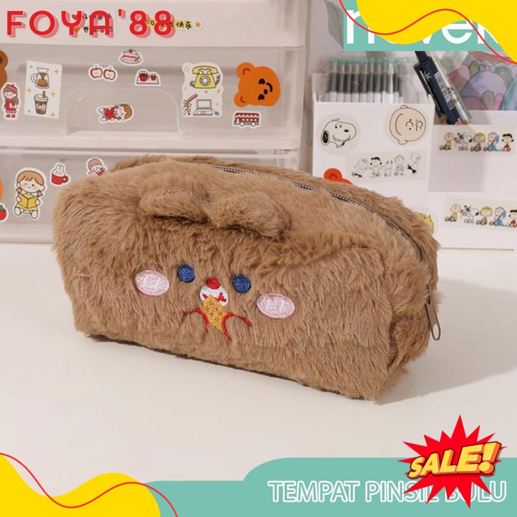 

Never Official- Tempat Pensil Bulu Soft Cute/ Tas Pensil Kosmetik/ Pouch Makeup Kecil Terlaris! Produk Ini Banyak Dicari