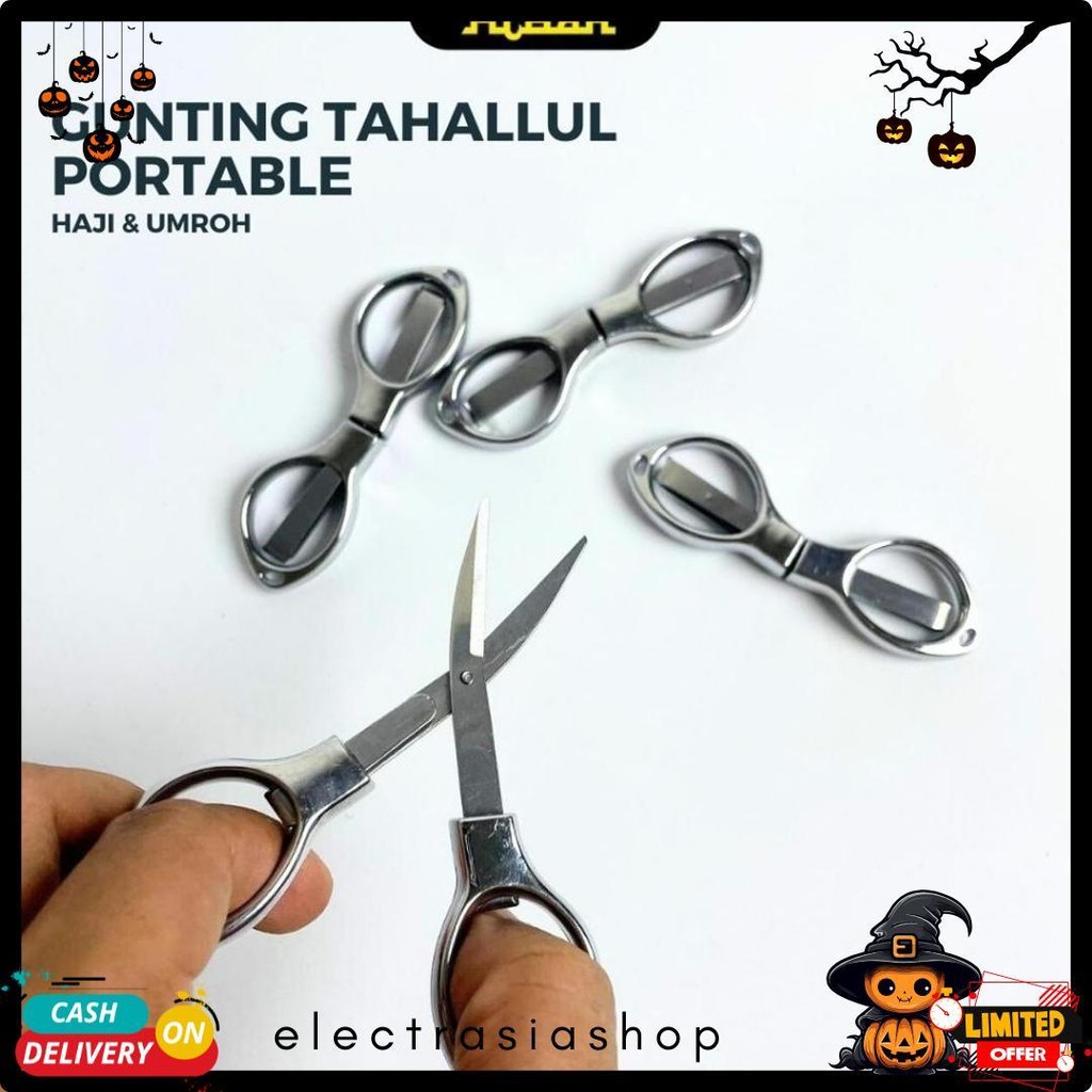 

Gunting Stainless Portable Perlengkapan Haji Dan Umroh Hiban Store Diskon Setengah Harga