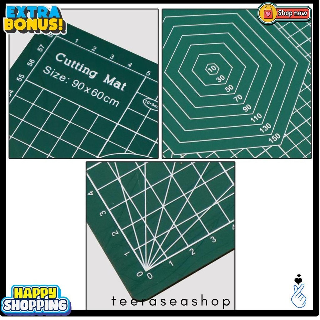 

Working Pad Cutting Mat A1 Alas Potong Papan Kerja A1 90 X 60 Cm Flash Sale! Diskon Hingga 70%