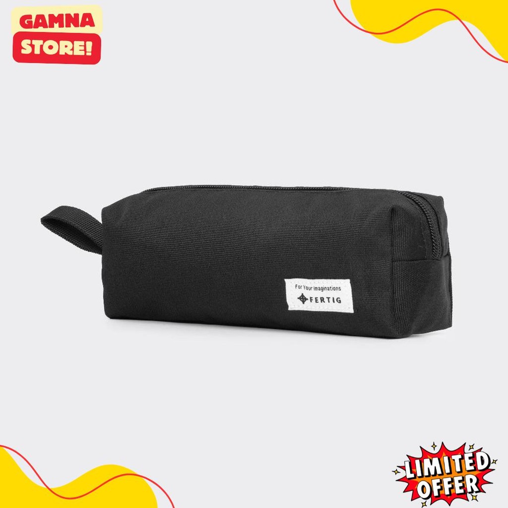 

Fertig - Melbi Black - Pencil Case - Tempat Kotak Pensil - Cocok Untuk Perlengkapan Sekolah/Kantor Terlengkap Dan Termurah