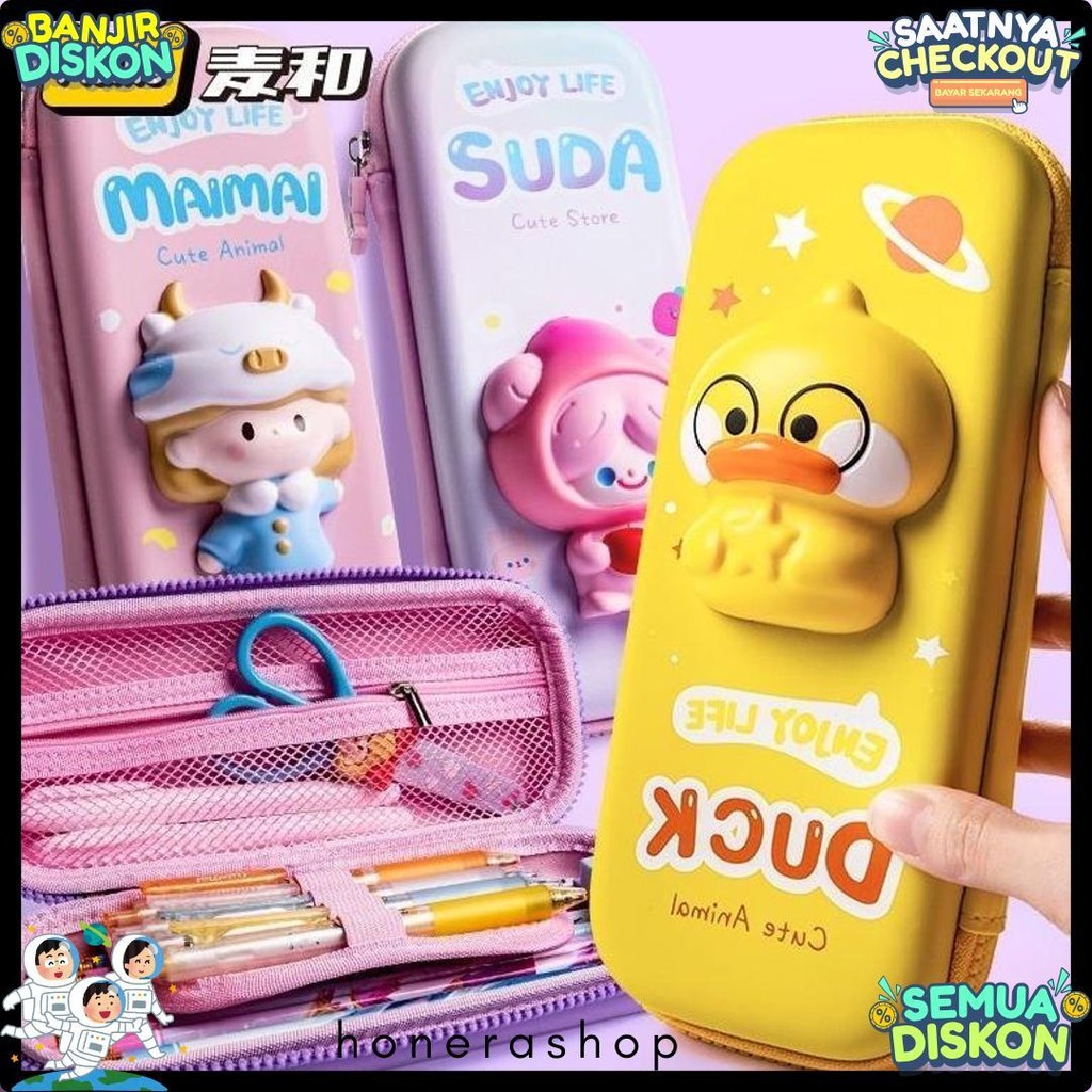 

Tempat Pensil 3D Squishy Anak Sekolah Bahan Eva Kotak Alat Tulis Timbul Hardcase Terlengkap Dan Termurah