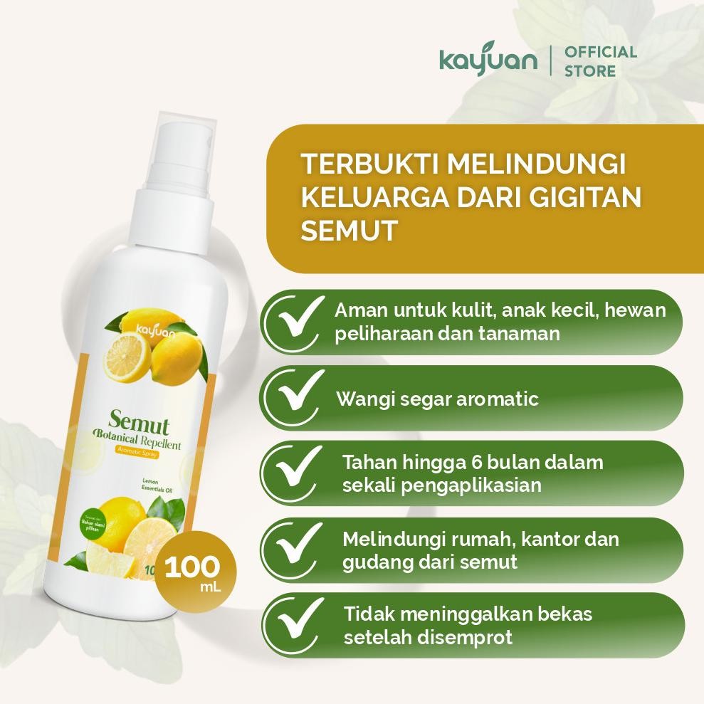 sr-32 INFARM - Repellent Pengusir Semut Spray Anti Semut 100 ml Kayuan Series Terlaris