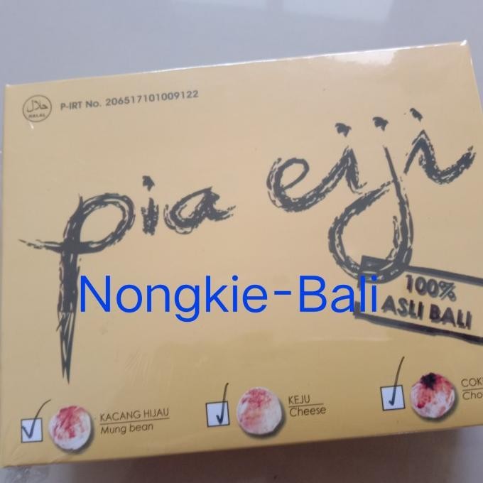 

best seller] Pia Eiji Khas Bali Mix Coklat-Keju-Kacang Ijo