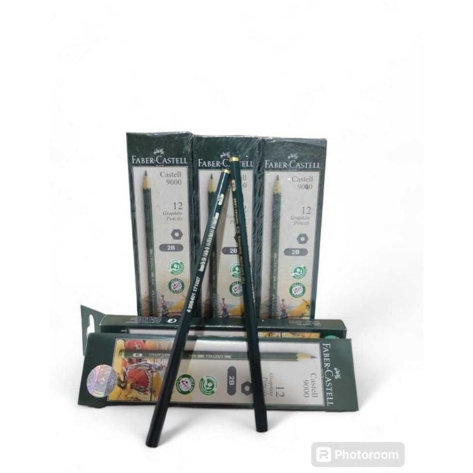 

Paket Hemat Pensil Faber Castell 2B Isi 6 Pack (72 Pcs) / Per Pack Isi 12 Pcs - Cuci Gudang Per Slop