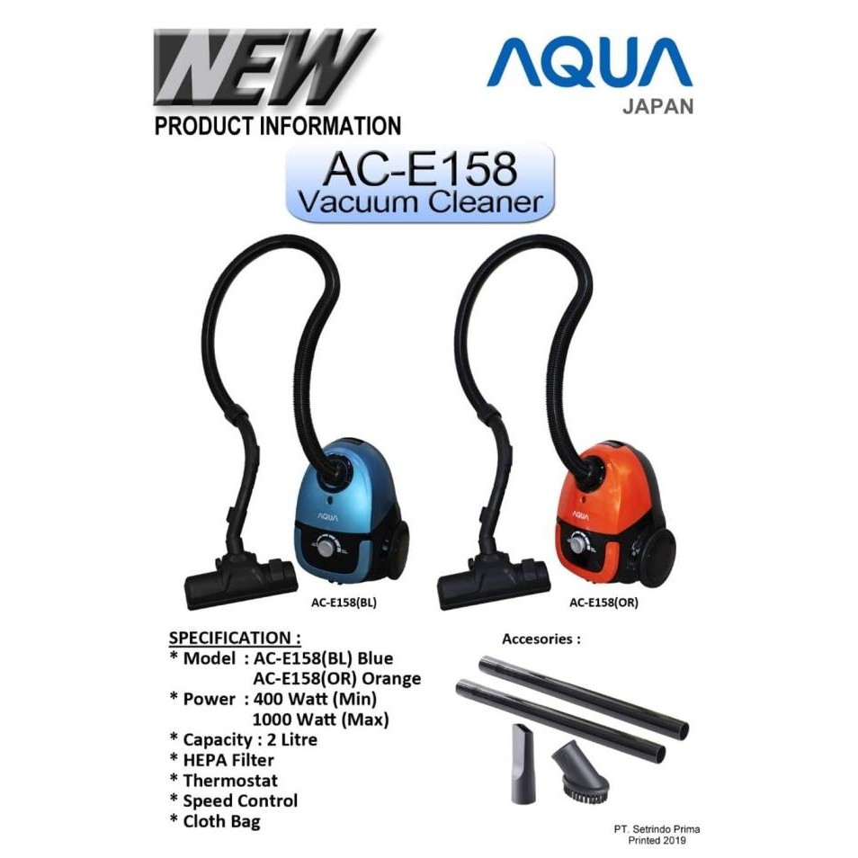 Murah Aqua Vacuum Cleaner AC-E158 Non COD