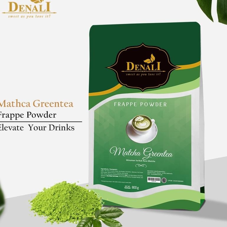 

Denali Matcha Greentea Powder 800 Gram 02