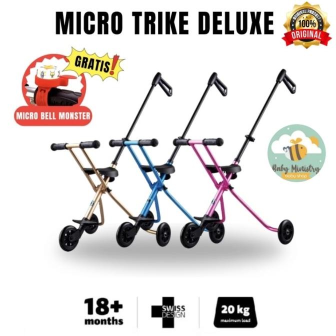 Sale Micro Trike Original / Micro Trike Black / Micro Trike Deluxe Gold / P