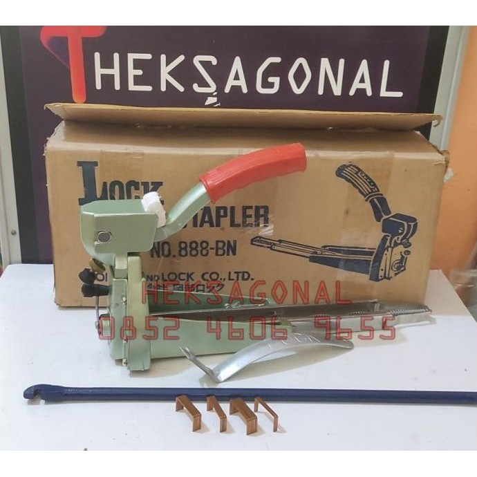 

_^_^_^] Lock Hand Stapler 150mm Alat Staples Karton Kardus Balikpapan B4732