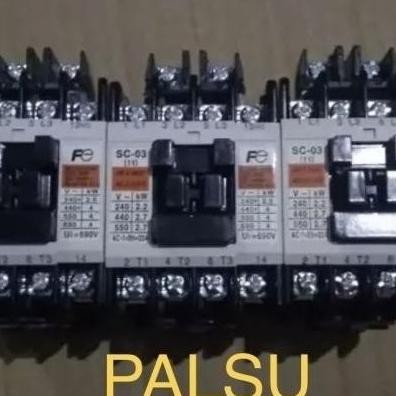 =====] PROMO Contactor Kontaktor FUJI SC-03 Coil AC 110,220,380 VAC Fuji Electric