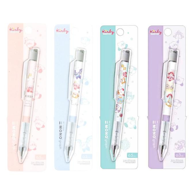 

TERBARU - Tombow Mono Graph Kirby Mechanical Pencil 0.5mm Pensil Limited Edition