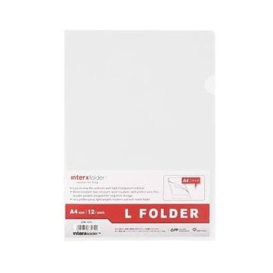 

Map L / Clear sleeve Inter X ukuran A4 ( isi 12 pcs )