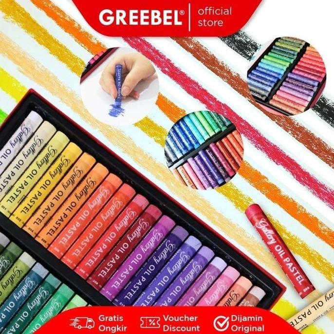 

Baru Greebel Artist Oil Pastel 36 Warna / Greebel Crayon Artist 36 Warna Premium