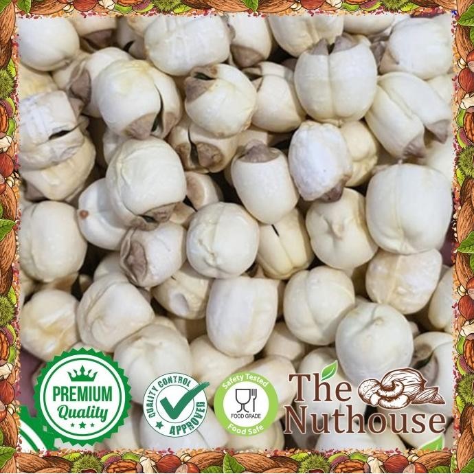 

(Good) 500gr White Lotus Seeds / Biji Bunga Teratai / Lian Zi [PREMIUM]