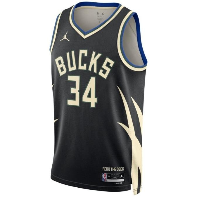 Jersey Basket Jordan Nba Giannis Antetokounmpo Milwaukee Bucks Statement Edition Do9533-010 Co