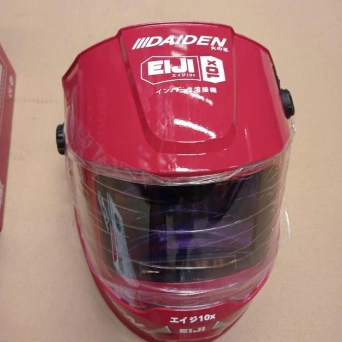 Eiji10X Helm Las Quality Daiden Jepang Topeng Las Otomatis Eiji 10X New Stok