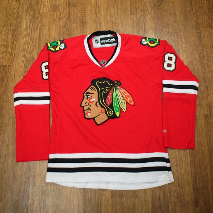 Jersey Hockey Nhl Reebook Chicago Blackhawks Red Original (Youth/Kids) Co