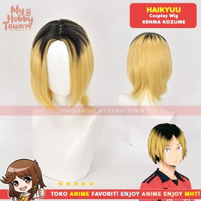 NEW Wig Cosplay Anime Haikyuu : Kenma Kozume