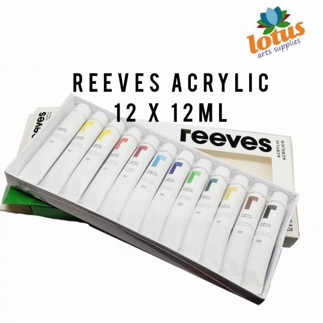 

Baru Reeves Acrylic Colour 12 Premium