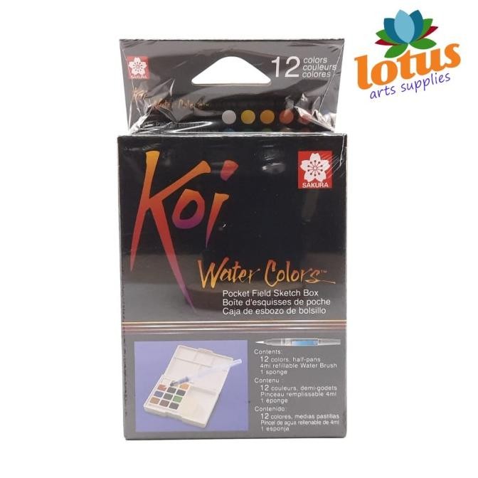 

Baru Sakura Koi Water Color 12 Premium