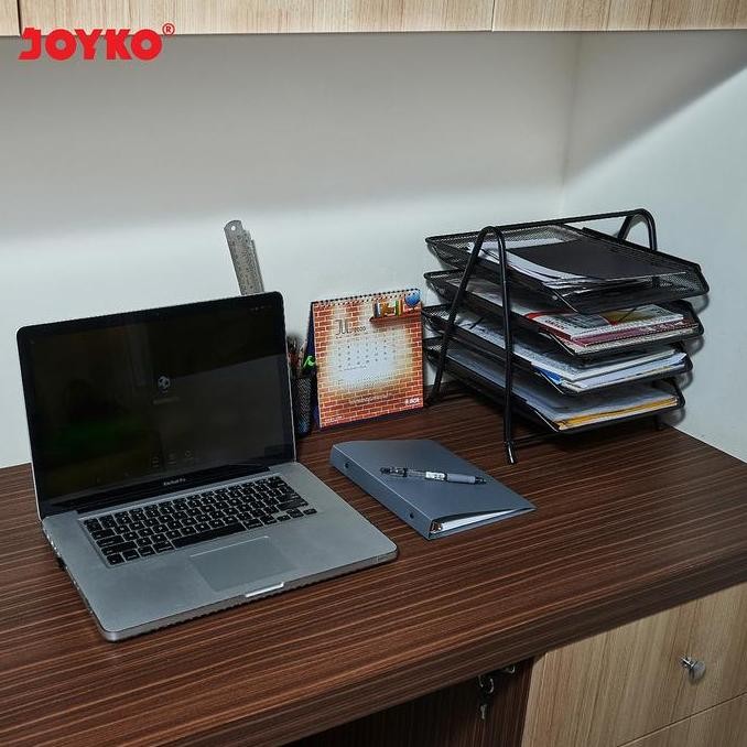 

Joyko Document Tray 4 Tier METAL / Rak Dokumen 4 Tingkat Kantor BESI DT-31 LN