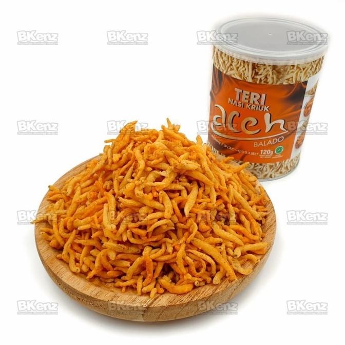 

(Good) GROSIR Teri Nasi Kriuk Aceh Teri Medan Oven Crispy Krispi 120gr