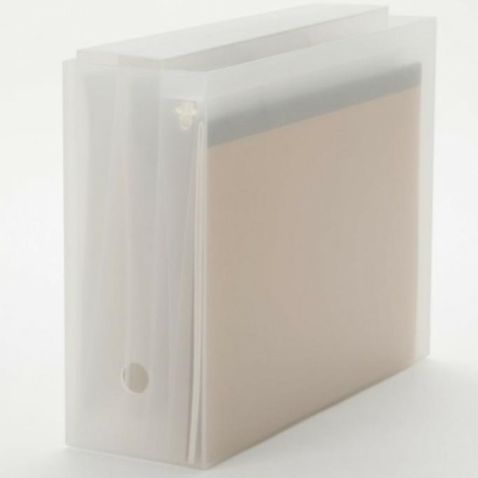 

NEW MUJI - Polypropylene File Box A4 || Tempat File dan Dokumen